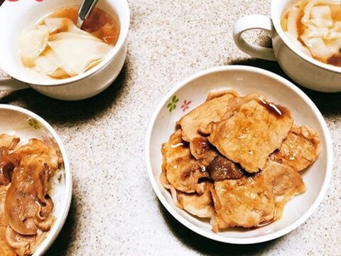 生姜焼き丼